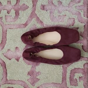 J. Crew Square Toe Ballet Shoes